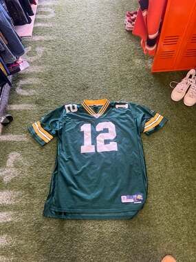 Aaron Rodgers Green Bay Packers #12 Reebok NFL Premier Home Jersey Mens Size 2XL
